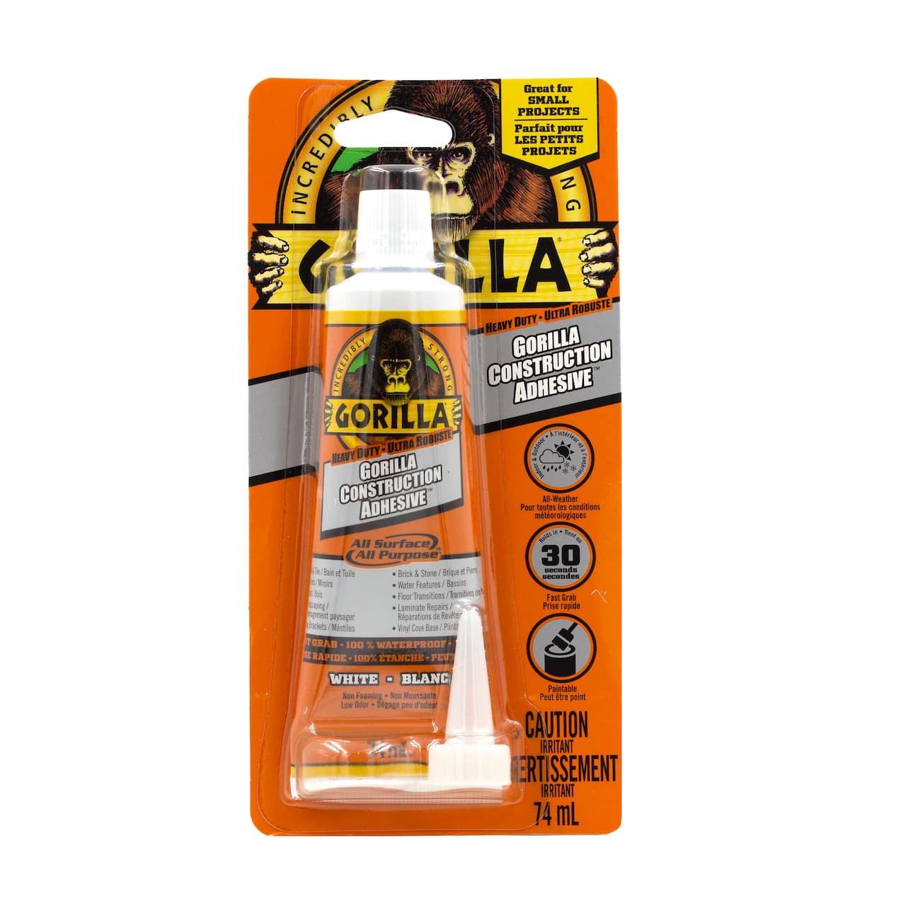 Gorilla® Heavy Duty Construction Adhesive